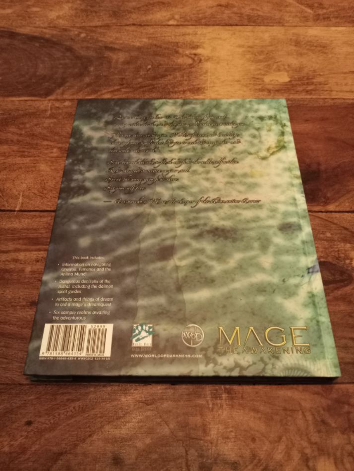 Mage The Awakening Astral Realms WW 52999 Hardcover White Wolf 2007