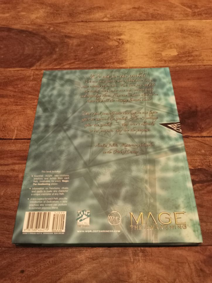 Mage The Awakening Tome of the Watchtowers WW 40301 White Wolf 2006