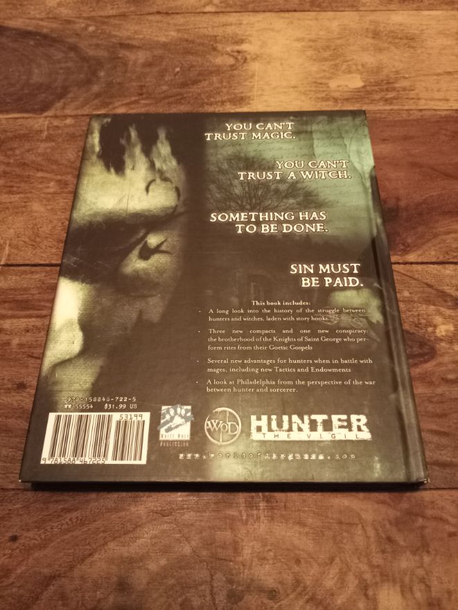 Witch finders Hunter The Vigil World of Darkness WW 55554 White Wolf 2008