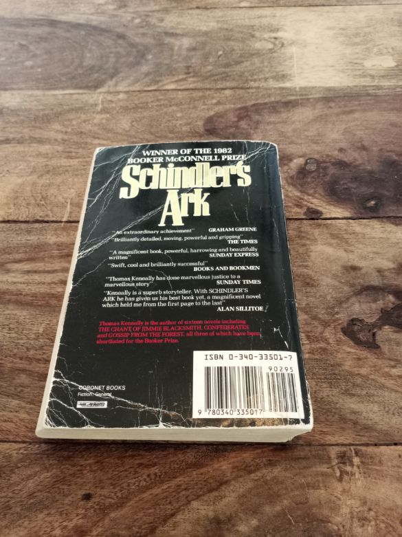 Schindler's Ark Thomas Kenealy 1983