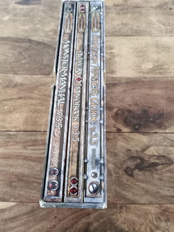 Dungeons & Dragons 3.5 Core Rulebooks Gift Set WOC 96648 Wizards of the Coast 2003