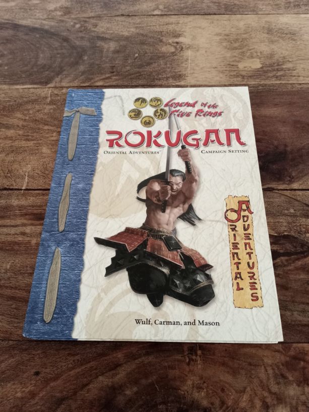 Legend of the Five Rings Rokugan Oriental Adventures Campaign Setting 2004