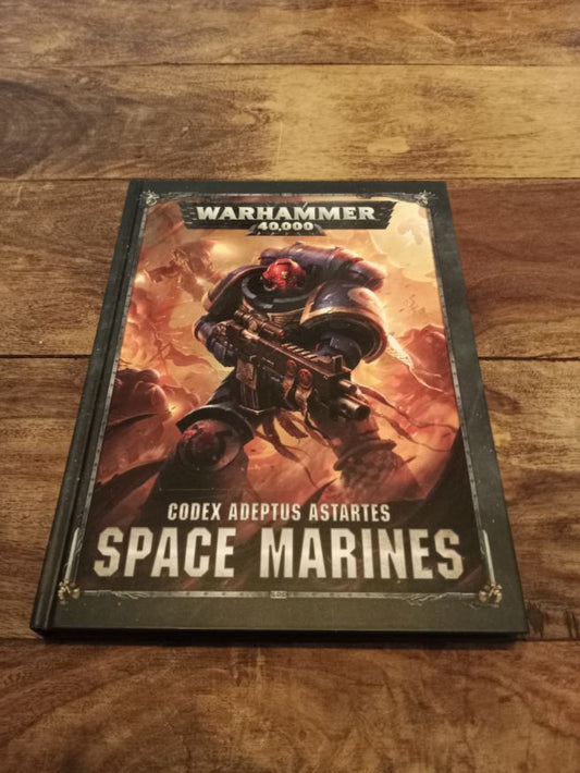 Warhammer 40k Codex Adeptus Astartes Space Marines 8th edition Hardcover