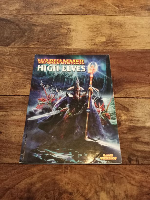 Warhammer High Elves 6th Edition Army Book Codex Games Workshop - AllRoleplaying.com