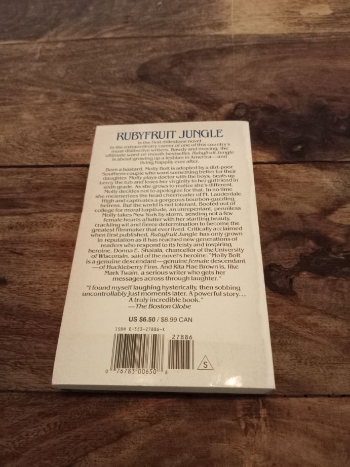 Rubyfruit Jungle Rita Mae Brown 1983