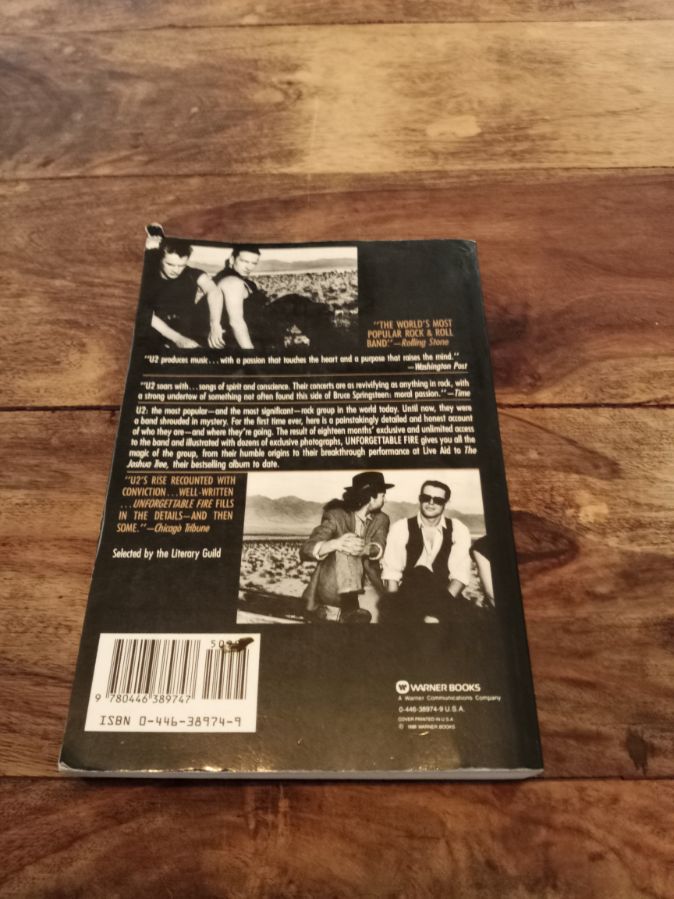 Unforgettable Fire The Definitive Biography of U2 1988