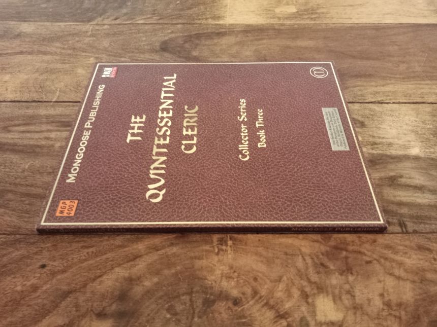 d20 The Quintessential Cleric Collector Series Mongoose Publishing 2002