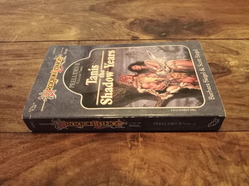 DragonLance Tanis, the Shadow Years Preludes II Vol 3 1st Print TSR 1990