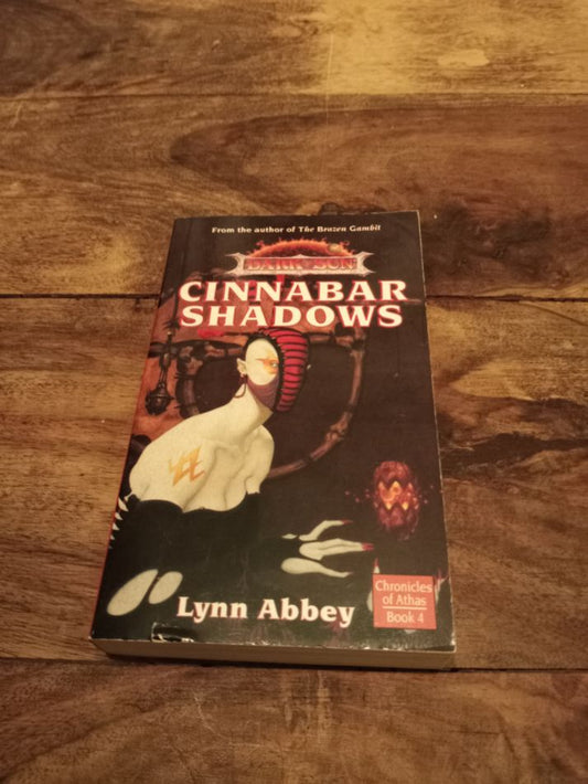 Dark Sun Cinnabar Shadows Chronicles of Athas #4 Lynn Abbey TSR 1995