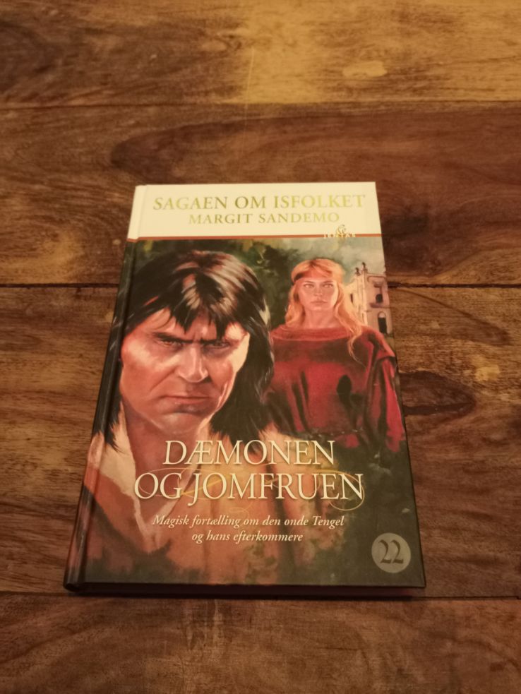 Dæmonen og jomfruen Isfolket # 22 Sagaen om Isfolket Hardcover Margit Sandemo 2012