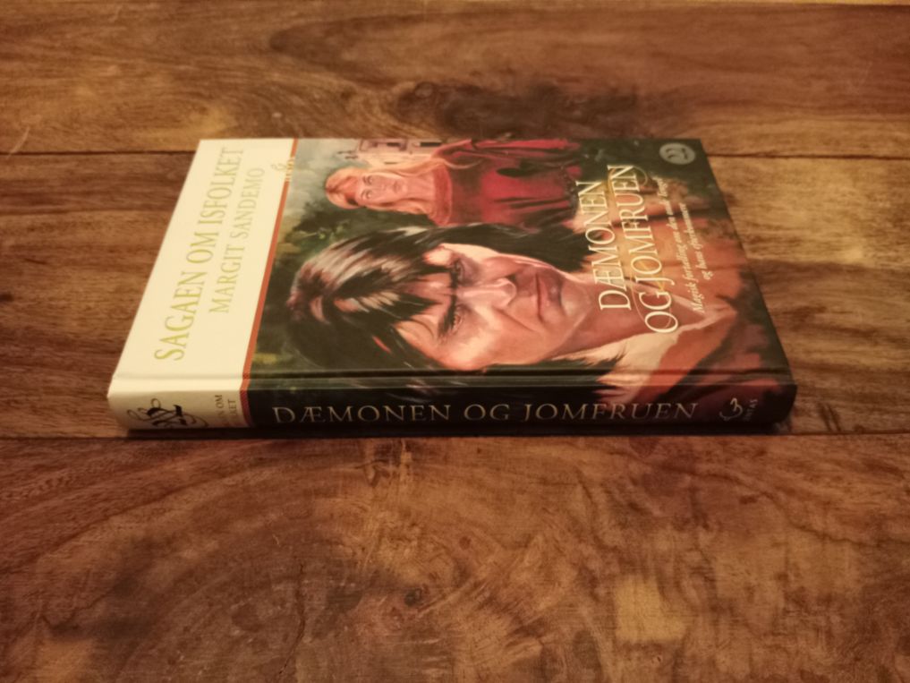 Dæmonen og jomfruen Isfolket # 22 Sagaen om Isfolket Hardcover Margit Sandemo 2012