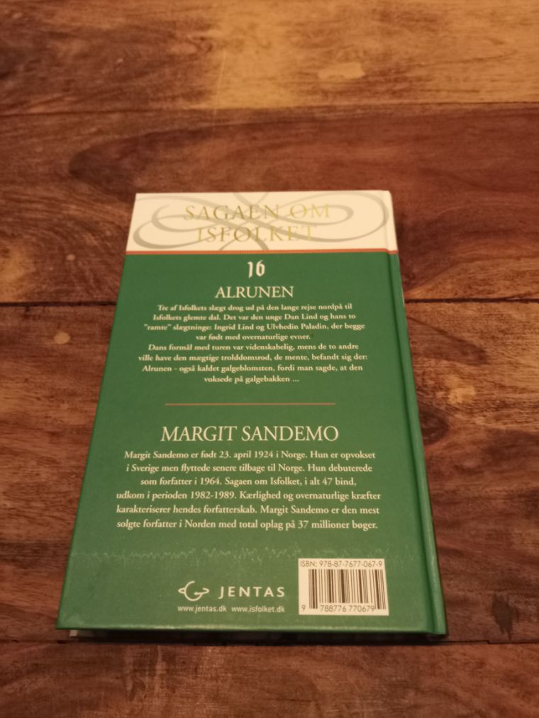 Alrunen Isfolket # 16 Sagaen om Isfolket Hardcover Margit Sandemo Jentas A/S 2012