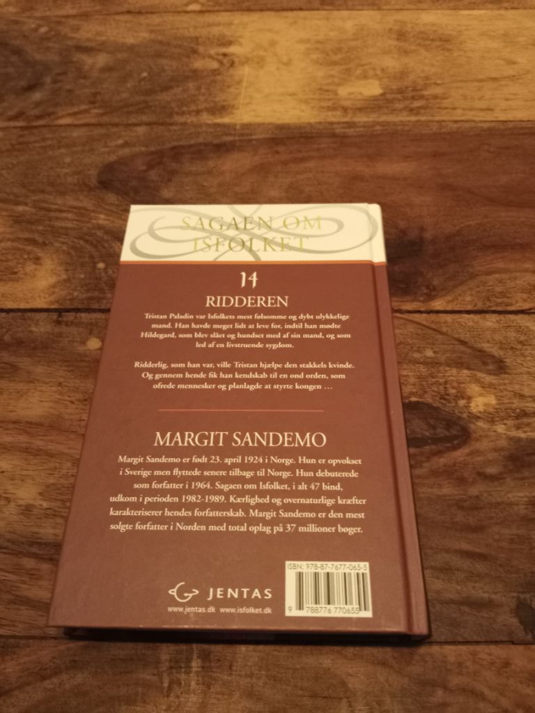Ridderen Isfolket # 14 Sagaen om Isfolket Hardcover Margit Sandemo Jentas A/S 2012