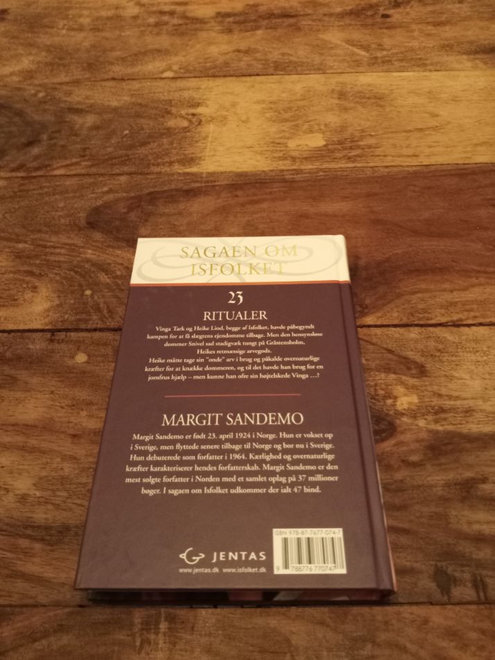 Ritualer Isfolket # 23 Sagaen om Isfolket Hardcover Margit Sandemo Jentas A/S 2012