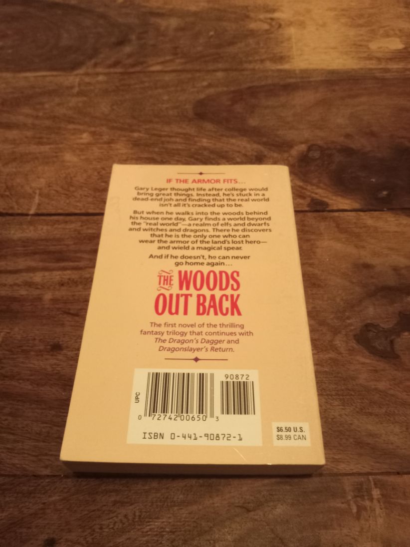 The Woods Out Back The Spearwielder's Tale #1 R.A. Salvatore ACE Books 1993