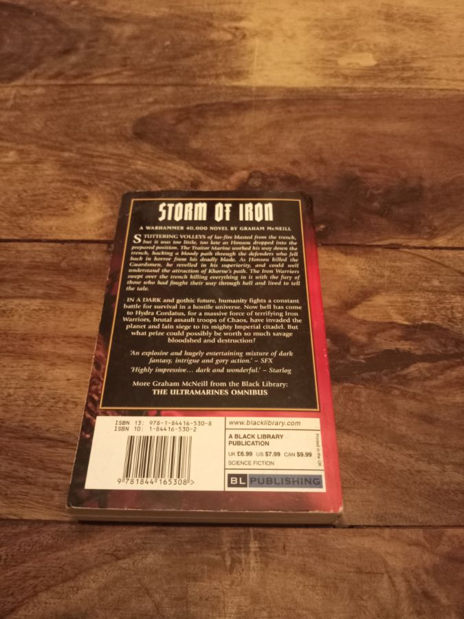 Storm of Iron Graham McNeil Warhammer 40,000 Games Workshop Black Library 2002