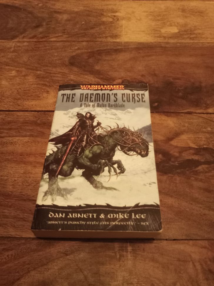 Warhammer Fantasy The Daemon's Curse Malus Darkblade #1 Dan Abnett Mike Lee 2005