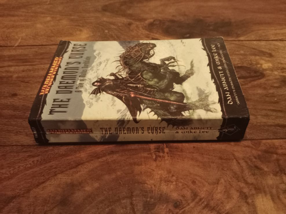 Warhammer Fantasy The Daemon's Curse Malus Darkblade #1 Dan Abnett Mike Lee 2005