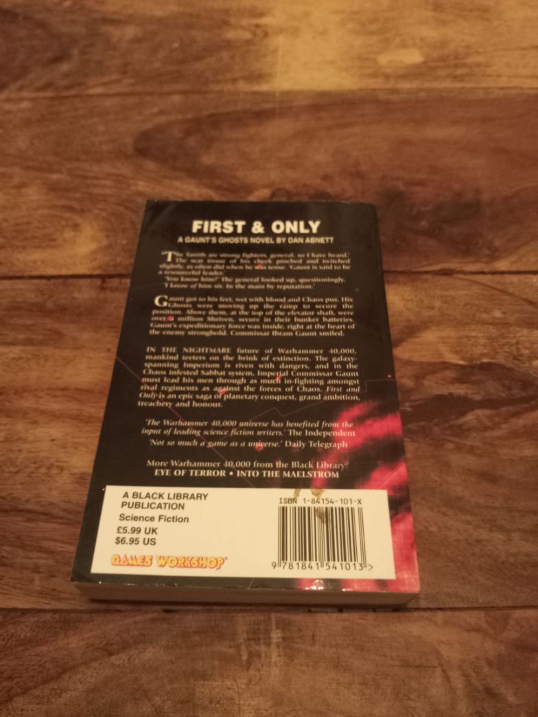 First & Only Gaunt's Ghosts #1 Dan Abnett Warhammer 40,000 Black Library 1999