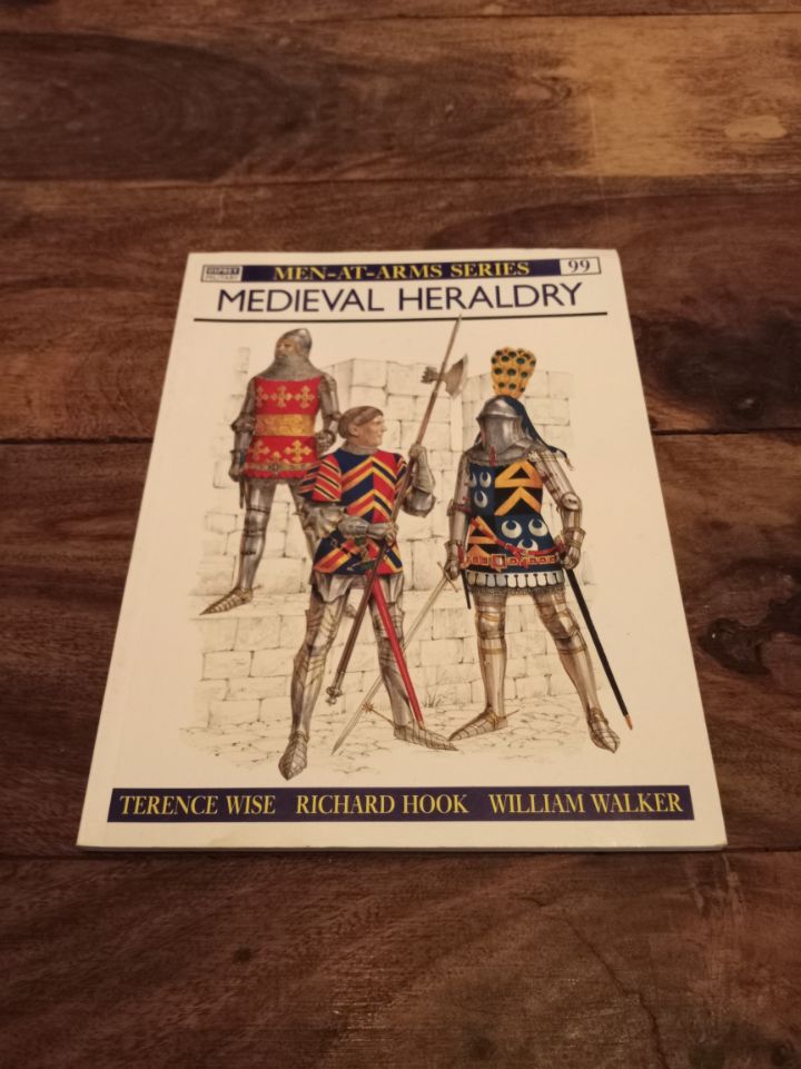 Medieval Heraldry Men-at-Arms Series Terence Wise Osprey 1980