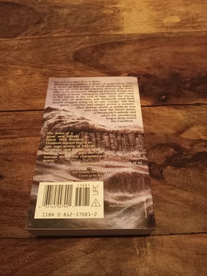 Rhapsody Symphony of Ages #1 Elizabeth Haydon Tor Books 1999