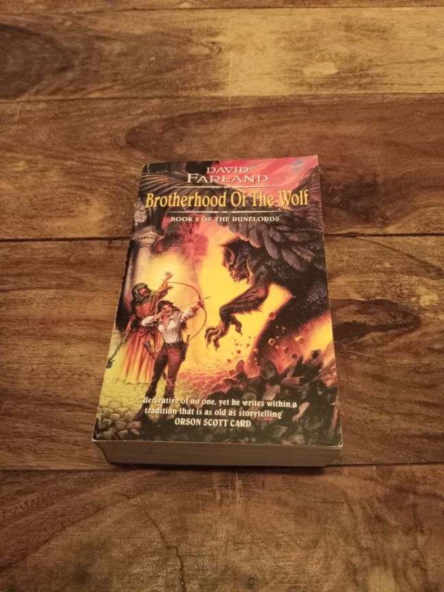 Brotherhood of the Wolf The Runelords #2 David Farland 1999