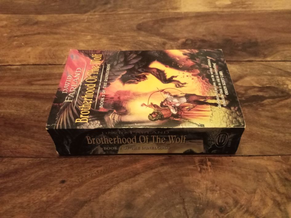 Brotherhood of the Wolf The Runelords #2 David Farland 1999