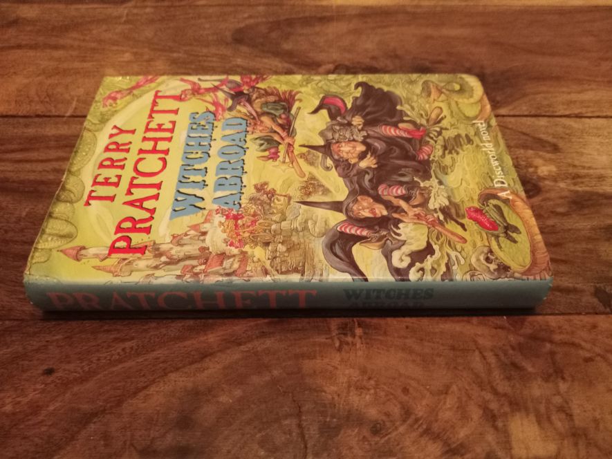 Witches Abroad A Discworld Novel #12 Terry Pratchett Hardcover Corgi Books 1991