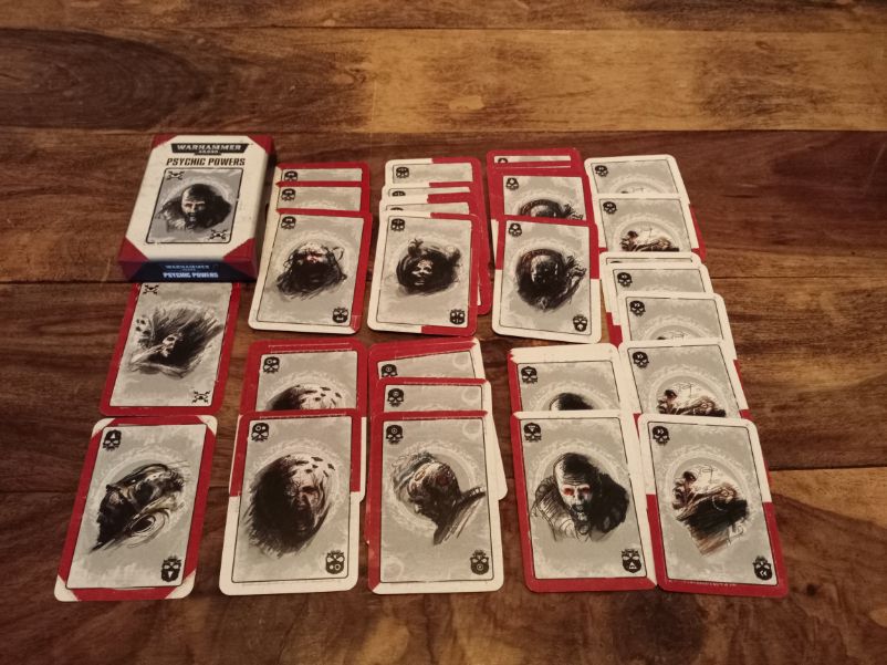 Datacards Warhammer 40,000 Psychic Powers