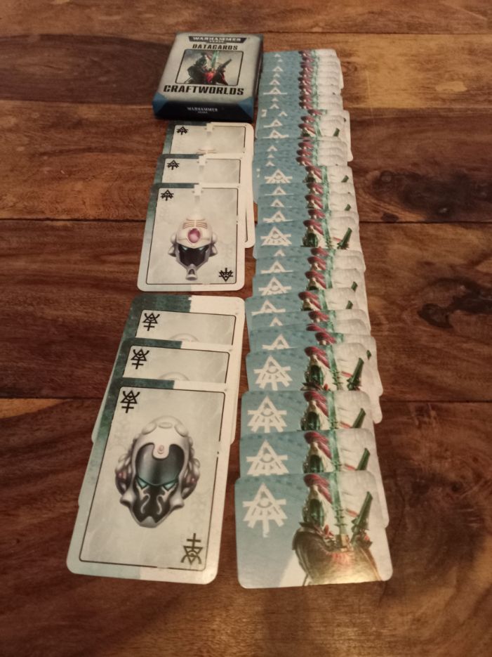 Datacards Warhammer 40,000 Craftworlds