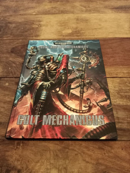 WARHAMMER 40,000 Codex Cult Mechanicus Games Workshop Hardcover