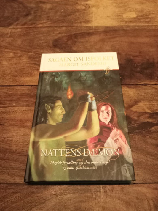 Nattens dæmon Isfolket # 33 Sagaen om Isfolket Hardcover Margit Sandemo Jentas 2009