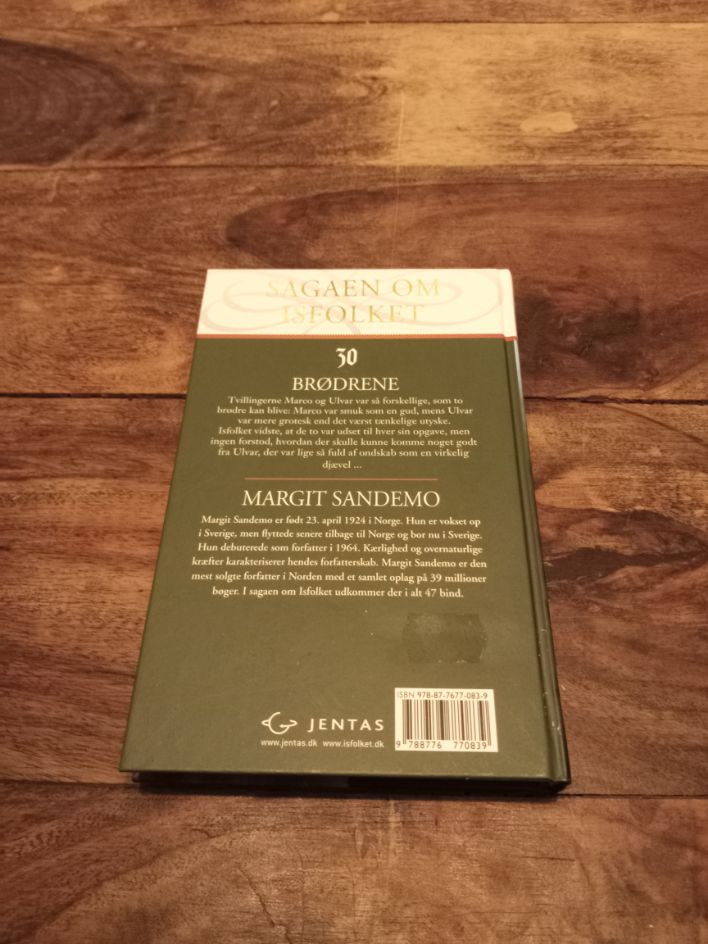 Brødrene Isfolket # 30 Sagaen om Isfolket Hardcover Margit Sandemo Jentas 2010