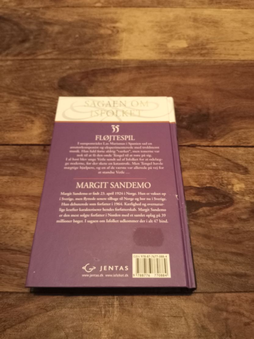 Fløjtespil Isfolket # 35 Sagaen om Isfolket Hardcover Margit Sandemo 2009