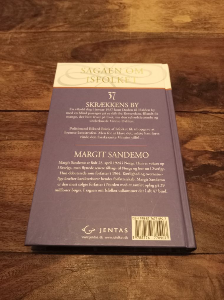 Skrækkens by Isfolket # 37 Sagaen om Isfolket Hardcover Margit Sandemo 2010
