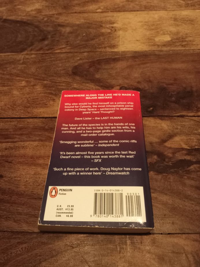 Last Human Red Dwarf Doug Naylor Penguin Books Ltd. 1995
