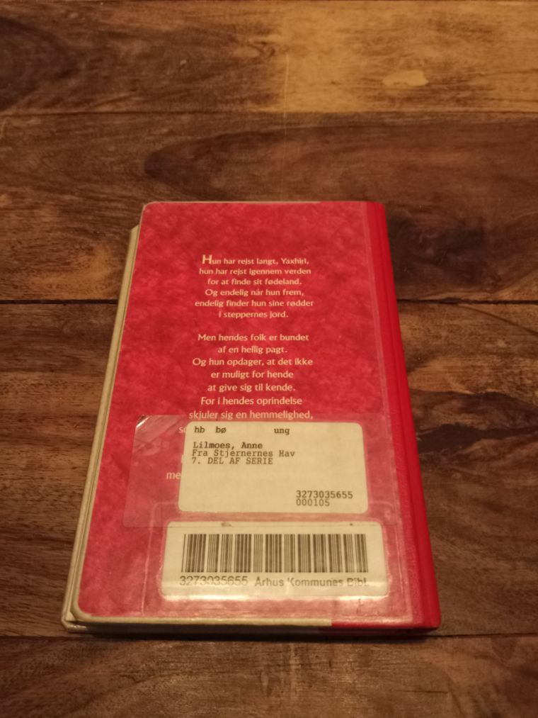 Fra Stjernernes Hav Anne Lilmoes Yaxhiri-bøgerne 7 Høst & Søn 1999