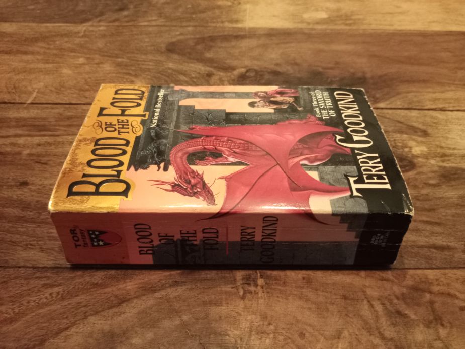 Blood of the Fold Sword of Truth #3 Terry Goodkind Tor Books 1996