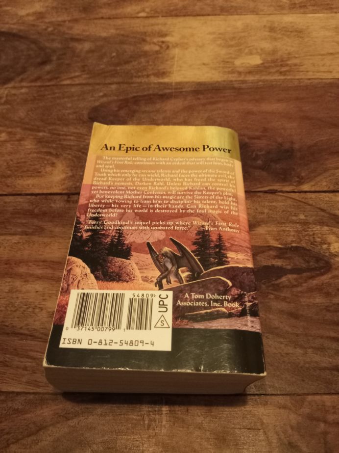 Stone of Tears Sword of Truth #2 Terry Goodkind 1996
