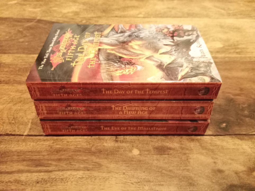 DragonLance Dragon of a New Age Trilogy 1-3 Jean Rabe TSR 1996-1998
