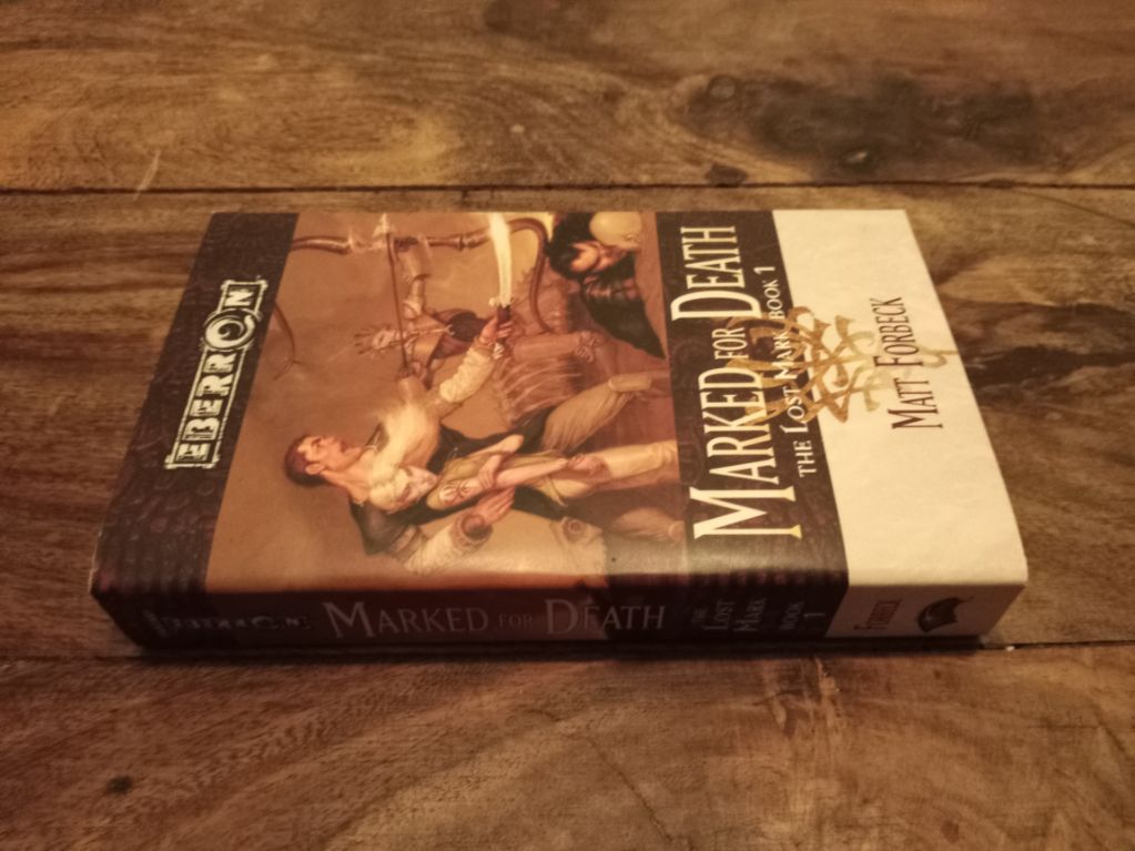 Eberron Marked for Death The Lost Mark Book #1 Matt Forbeck Wizards of the Coast 2005