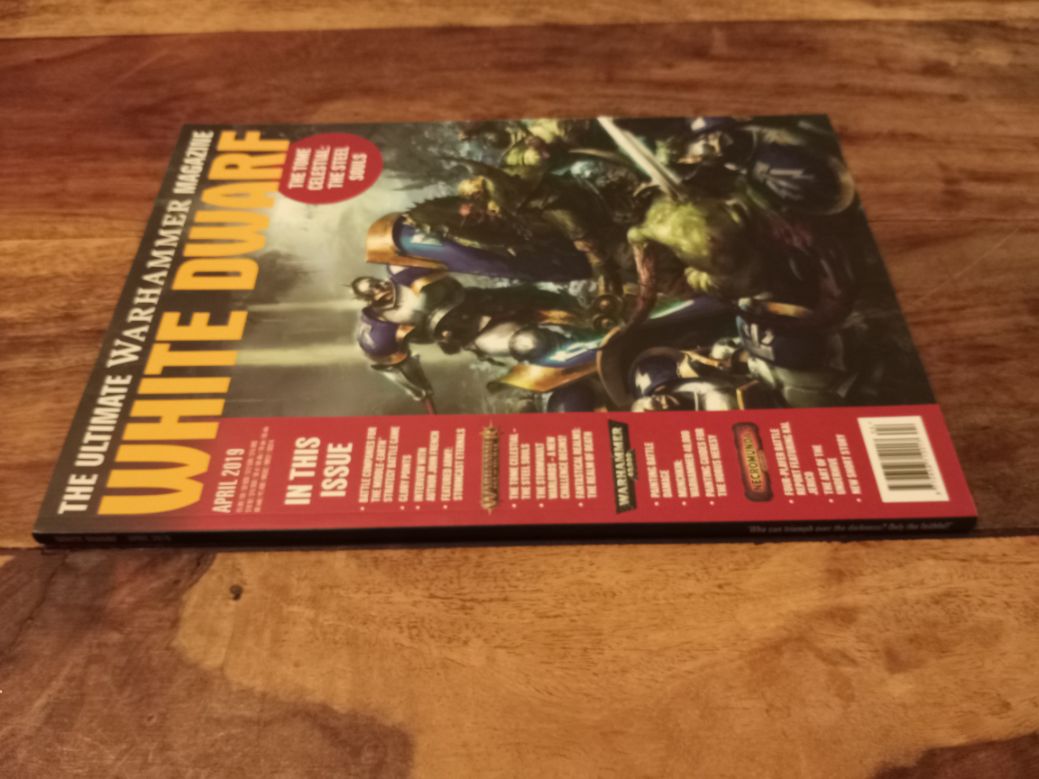 White Dwarf Games Workshop Magazine April 2019