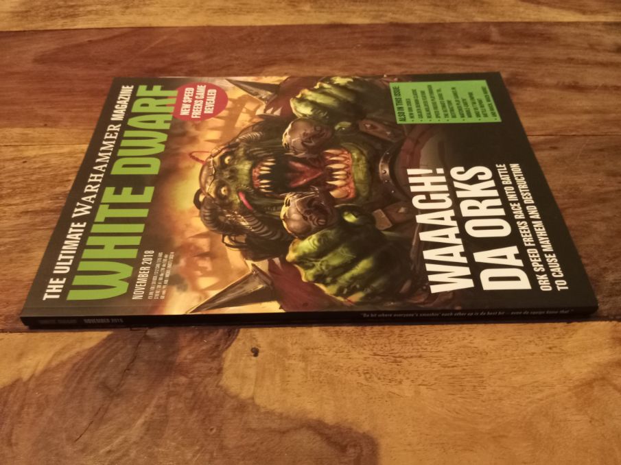 White Dwarf Games Workshop Magazine November 2018