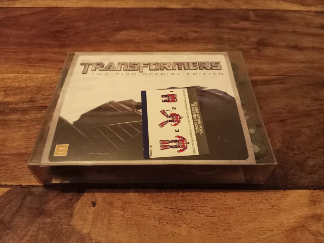 Transformers Two-Disc Special Edition DVD Optimus Prime