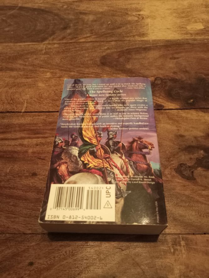 The Spellsong War The Spellsong Cycle #2 L. E. Modesitt Jr. Tor Books 1998
