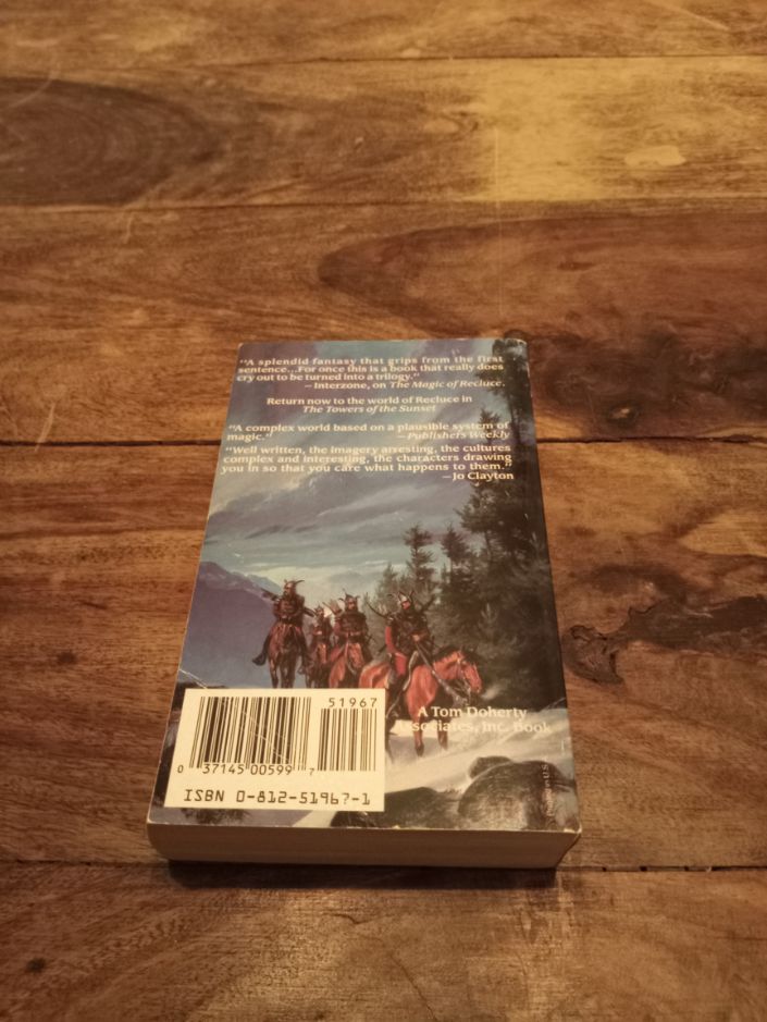 The Towers of Sunset The Saga of Recluce #2 L.E. Modesitt Jr. Doherty Associates 1993