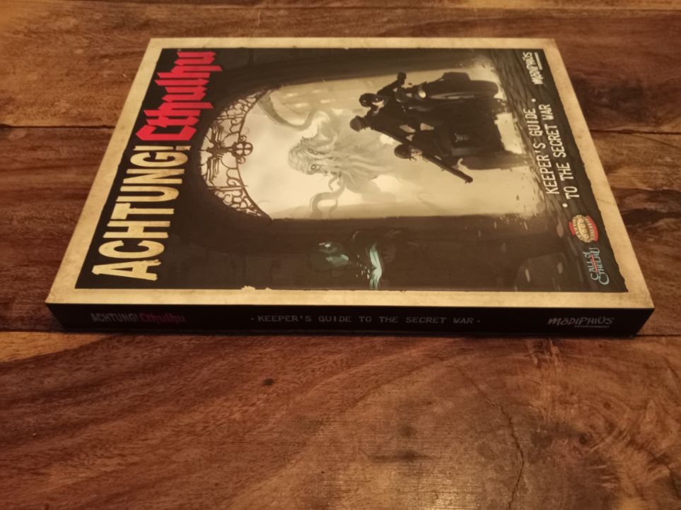 Achtung! Cthulhu Keeper's Guide to the Secret War Modiphius Entertainment 2015