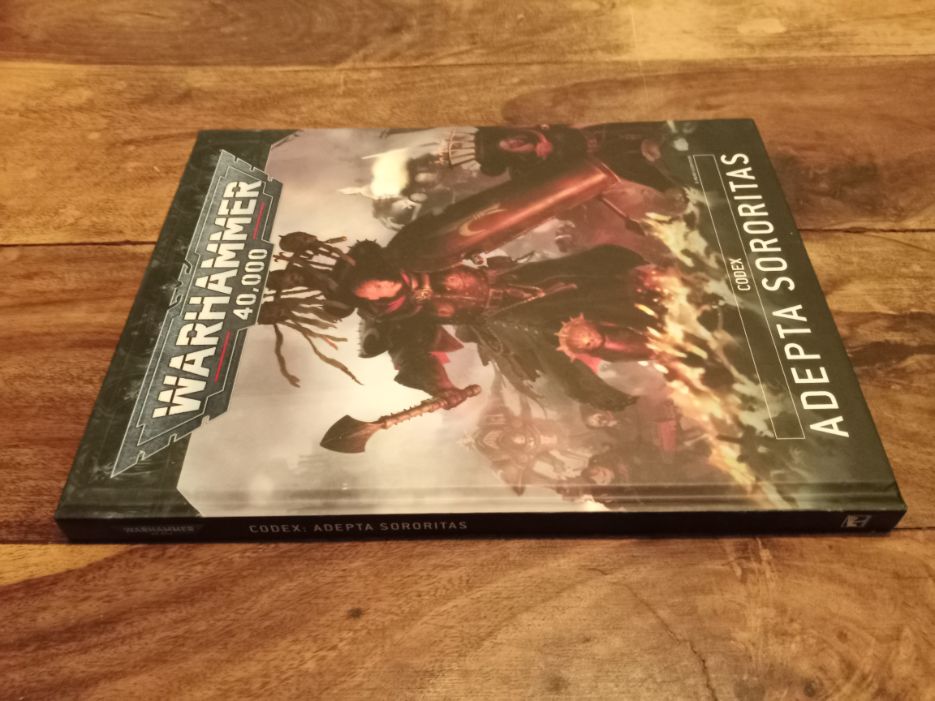Warhammer 40,000 Codex Adepta Sororitas Games Workshop Hardcover