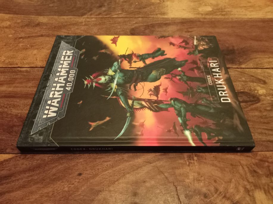 Warhammer 40,000 Codex Drukhari Games Workshop Hardcover