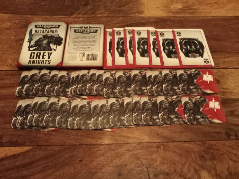 Datacards Warhammer 40,000 Grey Knights